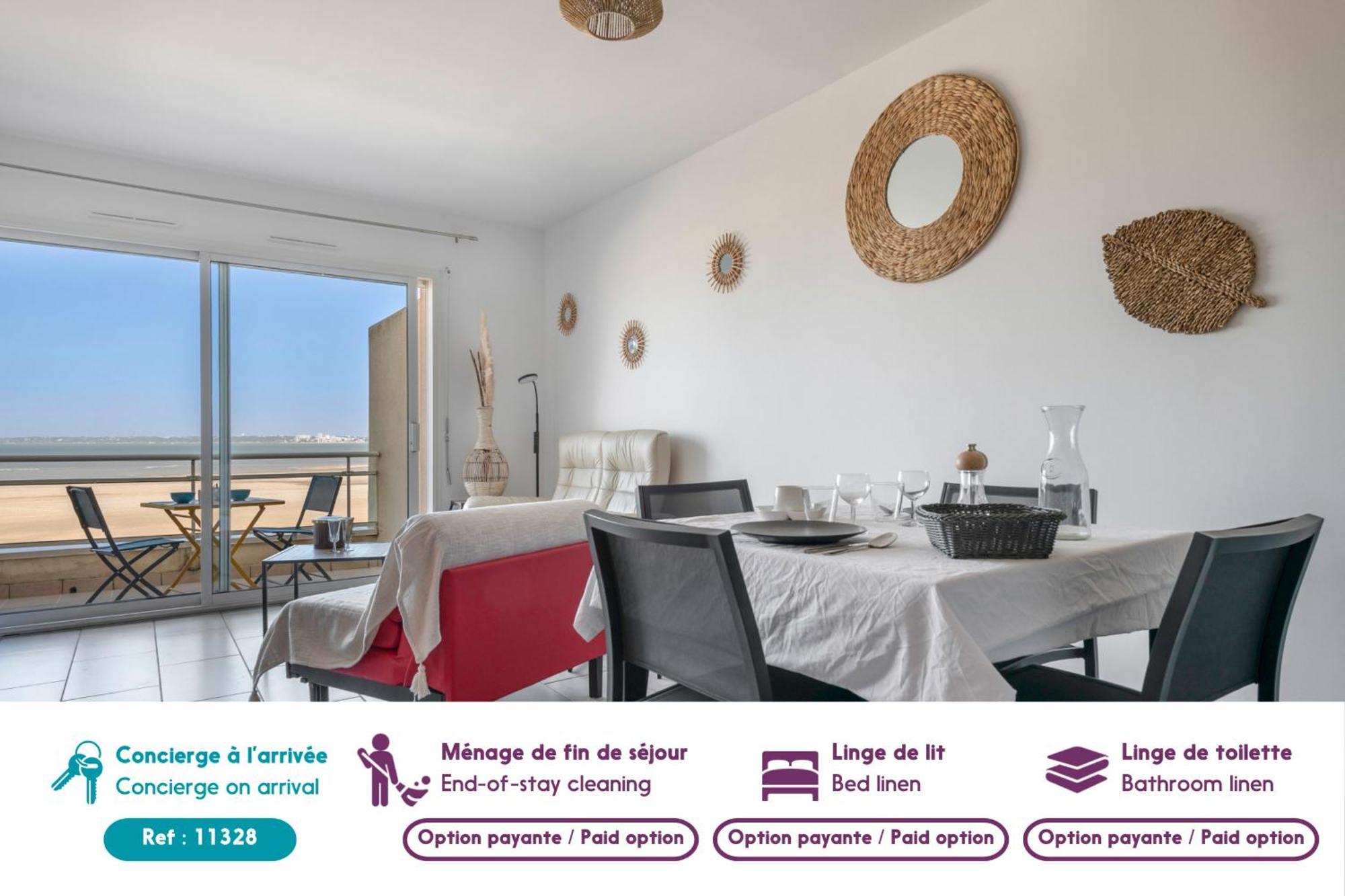 Face Mer - Bel Appartement Pour 4 Saint-Brévin-les-Pins Esterno foto